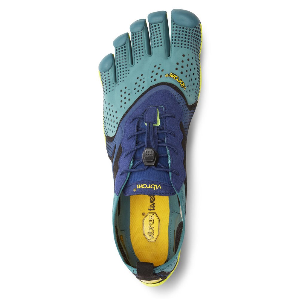 Vibram FiveFingers Heren V-Run - Hardloopschoenen Donkerblauw - 238694VJM